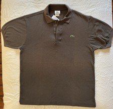 Lacoste Polo Shirt Men's Size 5 M NWT Brown picture