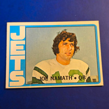 Topps 1972 Topps Joe Namath #100 New York Jets Football Card Base Set picture