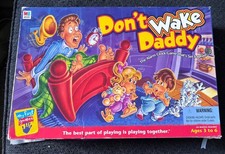 Hasbro Don't Wake Daddy Alarm Clock Game - all pieces picture