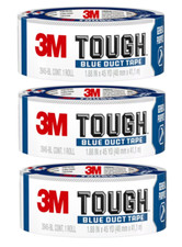3M Duct Tape General Purpose Utility Blue Rubberized Duct Tape 3 Pack picture