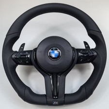 M Style Leather Steering Wheel For BMW F10 F11 F18 F06 F12 F07 F01 F02 F03 M5 M6 picture