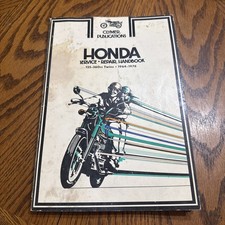 1964-1976 CLYMER PUBLICATIONS HONDA SERVICE REPAIR HANDBOOK 125-360CC TWINS picture