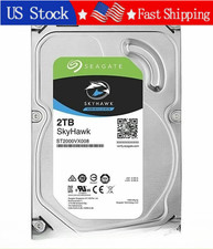 NEW Seagate ST2000VX008 SkyHawk 2TB 64MB 3.5