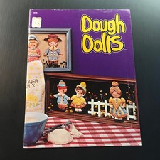 Dough Dolls Craft Book Pattern Guide Vintage Dough Art Projects picture
