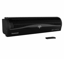 Vornado TRANSOM Window Fan w/ Remote & Digital Controls Black Fits 26-40 in picture
