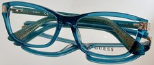 Originale GUESS GU2956 087 Eyeglasses SHINNY TURQUOISE New Plastic 54-16-140 picture