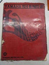 Original Yamaha OEM Parts List Book Model YG1 YG1-K 80 CC 1964 FIRST EDITION picture
