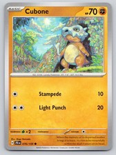 NM Cubone 076/159 Common Journey Together Pokemon 2025 picture