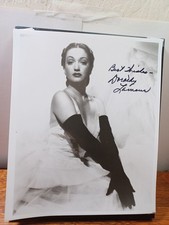 30's Hand Signed Autographed Actress Dorothy Lamour Photo 8 x 9 1/2 RRP 998 picture