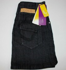 NEW LOLE' Size 4 Women's Skirt Denim Mini Dark Indigo Stretch ALLISON FIT $89 picture