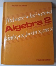 Algebra 2 & Trigonometry Revised Edition  Teacher Edition HC 1983, Exc Cond  picture