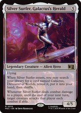 MTG Silver Surfer, Galactus's Herald [Marvel Super Heroes Commander] Near Mint M picture