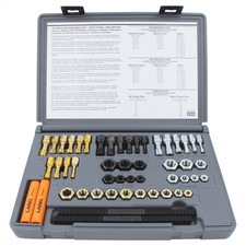 Lang Tools Kastar 971 Thread Restoring Set SAE Metric Tap Die Kit with Case picture