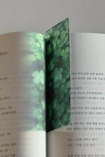 Lucky Four Leaf Clover Bookmark 2P Set Gift Wrapped Book Lover Gift picture