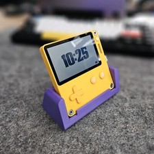 Playdate Dock or Stand for Playdate handheld device - Works w/ case on or off picture
