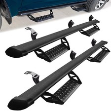 Running Boards For 2005-2023 Toyota Tacoma Double/Crew Cab Drop Side Step Bars picture
