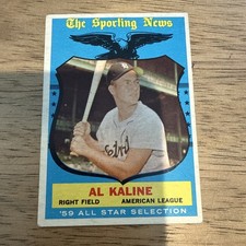 1959 Topps All-Star #562 Al Kaline Detroit Tigers HOF picture