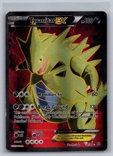 Tyranitar EX 91/98 Ultra Rare Ancient Origins Pokemon Holo Heavily Played picture