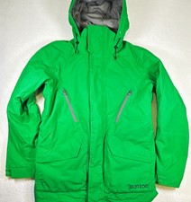 Burton DRYRIDE Men's M Green/Gray Hooded Full Zip Softshell Ski Jacket picture