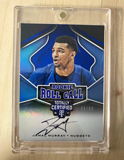 Panini 2016-17 Totally Certified Rookie Roll Call Jamal Murray RC Auto Blue /99 picture
