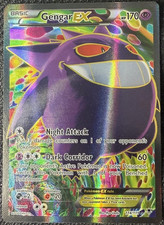 Gengar EX 114/119 Phantom Forces 2014 Full-Art Holo LP picture