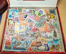 WW/US COLLECTION 1300 Stamps MyBest VINTAGE selection from Albums  picture