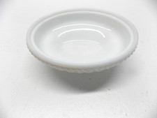 NOS WESTMORELAND MILK GLASS DOVE ON NEST BOTTOM ONLY 5.5