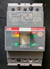 ABB SACE Tmax T1N 100 Circuit Breaker 15A 3P 3 Pole 1SDA061799R1 NOS NIB Italy picture
