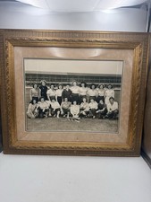 Orig 1950s Women Baseball Team Photo Glass Gild Framed 20x24 League of Their Own picture