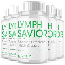 (5 Pack) Lymph Savior Pills Advanced Wellness Support Supplement 300 Capsules picture