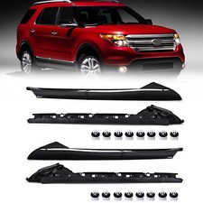 For 11-19 Ford Explorer Left Right Side Windshield A-Pillar Molding Trim picture