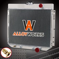 CC340 4 Row Aluminum Radiator For 67-1970 FORD MUSTANG/FALCON/1963-69 FAIRLANE.. picture