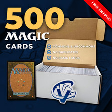 500 MTG Magic the Gathering Cards Bulk Lot NO DUPLICATES Commander picture