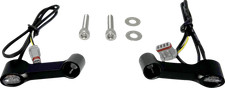Kodlin USA Elypse 2-1 Turn Signals Black Billet CNC K68497 2021-2024 Sportster S picture