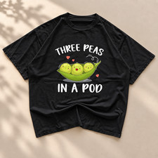 Hot Three Peas in A Pod Gift For Fans Unisex All Size Shirt ND7 picture