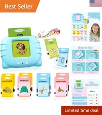 224 Double-Sided Flash Cards with Interactive Reader for Early Language Learning picture