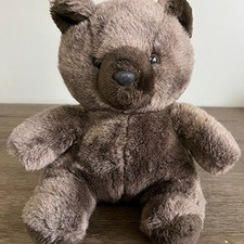 Vintage ASI Two Tone Brown Bear Plush picture