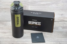 Grayl GeoPress 24 oz Water Purifier Bottle Filter for Hiking Camping Black Camo picture