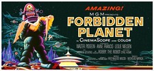 FORBIDDEN PLANET (1956) - 24 sheet billboard fully restored movie poster picture