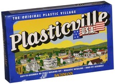 Bachmann Trains Plasticville Buildings Classic Kit Police Station HO Scale 45145 picture