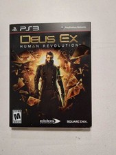 PS3 Deus Ex Human Revolution Square Enix Eidos M Rated Game Complete picture