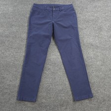 Lululemon Pants Mens 36x32 Blue ABC Slim Utilitech 5 Chino Golf Travel Casual picture