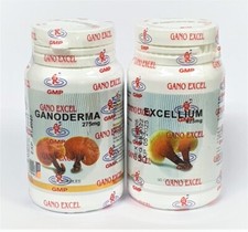 3 Bottles Gano Excel Ganoderma + 3 Bottles Excellium 90 Capsules Lingzhi USA  picture