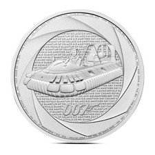 2025 1 oz British James Bond Of The 2000's Silver Coin (BU) picture