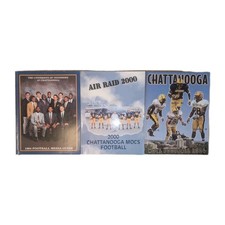 University Of Tennessee Chattanooga Mocs Football Media Guides 1994, 2000 & 2004 picture