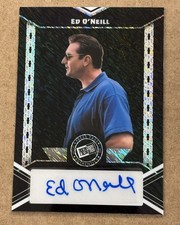Ed O’Neill Auto /5 Black Shimmer Parallel - 2024 Leaf Football - Al Bundy picture