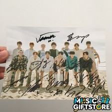 SEVENTEEN AUTOGRAPHED SIGNED PHOTO K-POP ALL MEMBER K-POP COLLECTION 2023 #MUGS picture