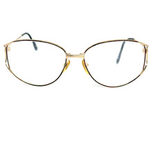 LUXOTTICA LU 1003 GP Shiny Gold Eyeglasses Frame Titanium-P 56-18-135mm H14539 picture