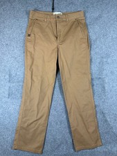 Duck Camp Brush Pants Mens 34 R Brown Stretch Flat Outdoor Hunting Utility NWOT picture