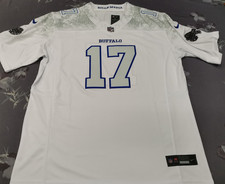 Josh Allen #17 Bills FUSE 2025 Rivalries White Sewn Stitched Jersey. picture
